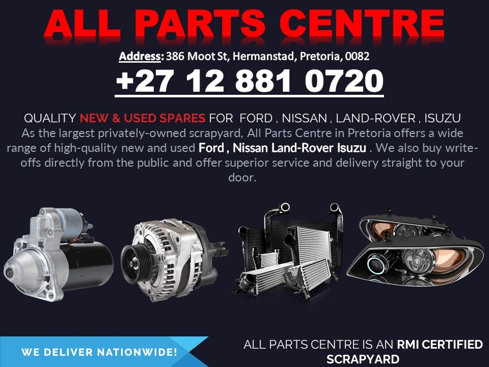 Used Nissan, Mahindra, Land Rover, Ford, Datsun, Alfa, Tata and many more spares for sale!